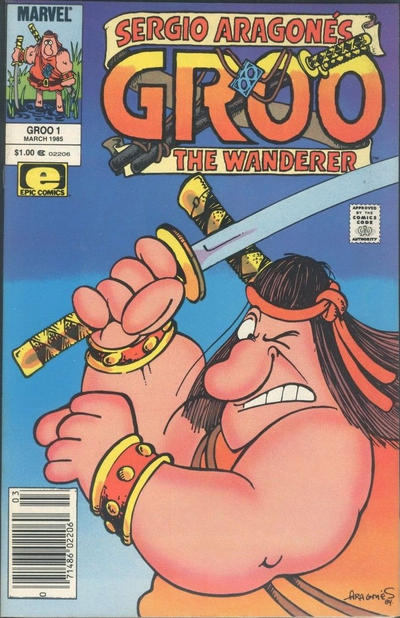 Cover for Sergio Aragonés Groo the Wanderer (Marvel, 1985 series) #1 [Canadian]