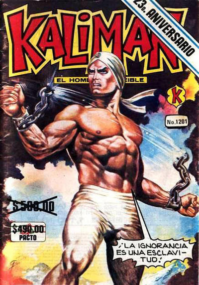 Cover for Kalimán El Hombre Increíble (Promotora K, 1965 series) #1201
