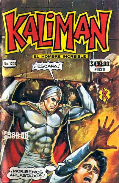 Cover for Kalimán El Hombre Increíble (Promotora K, 1965 series) #1207