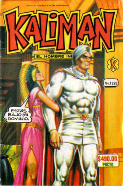 Cover for Kalimán El Hombre Increíble (Promotora K, 1965 series) #1226