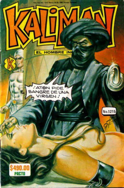 Cover for Kalimán El Hombre Increíble (Promotora K, 1965 series) #1215