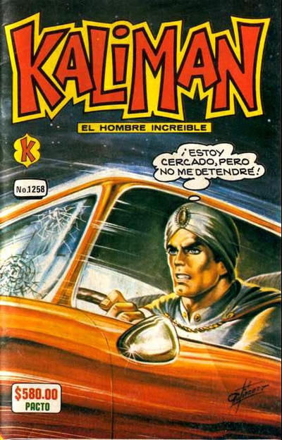 Cover for Kalimán El Hombre Increíble (Promotora K, 1965 series) #1258