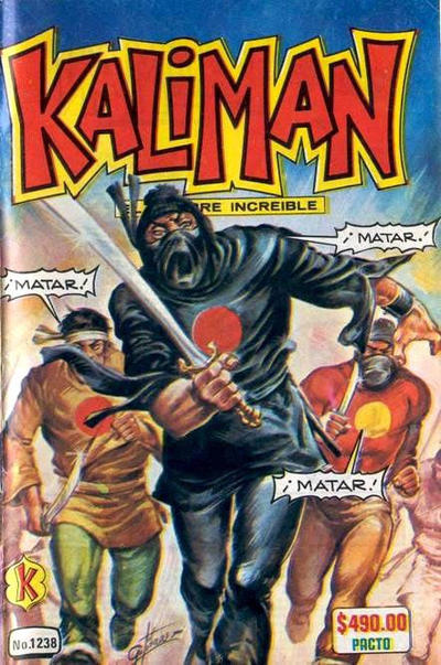 Cover for Kalimán El Hombre Increíble (Promotora K, 1965 series) #1238