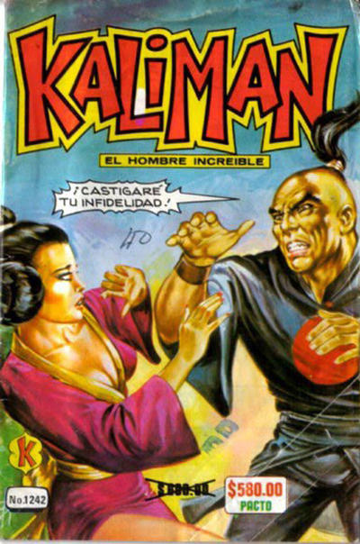 Cover for Kalimán El Hombre Increíble (Promotora K, 1965 series) #1242