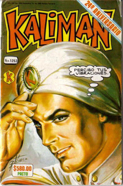 Cover for Kalimán El Hombre Increíble (Promotora K, 1965 series) #1253