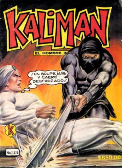 Cover for Kalimán El Hombre Increíble (Promotora K, 1965 series) #1273