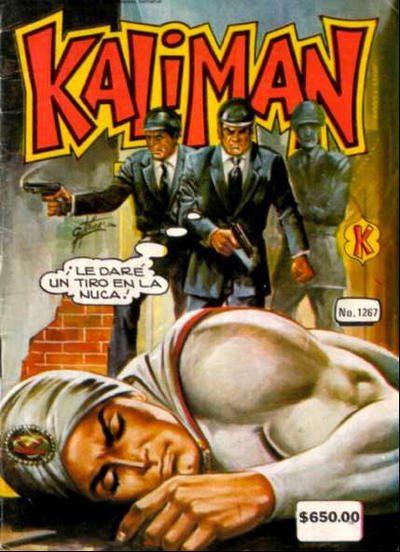 Cover for Kalimán El Hombre Increíble (Promotora K, 1965 series) #1267