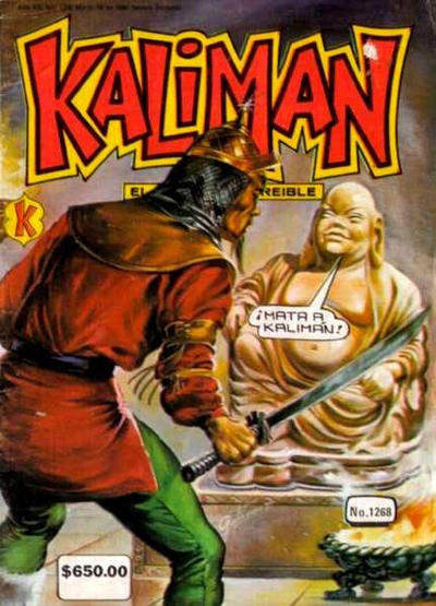 Cover for Kalimán El Hombre Increíble (Promotora K, 1965 series) #1268