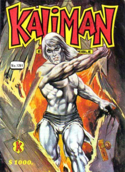 Cover for Kalimán El Hombre Increíble (Promotora K, 1965 series) #1291