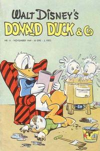 Cover Thumbnail for Donald Duck & Co (Hjemmet / Egmont, 1948 series) #11/1949
