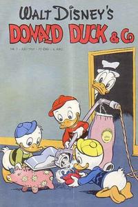 Cover for Donald Duck & Co (Hjemmet / Egmont, 1948 series) #7/1951