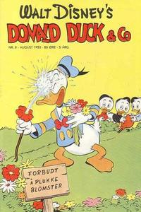 Cover Thumbnail for Donald Duck & Co (Hjemmet / Egmont, 1948 series) #8/1952