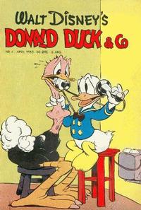 Cover Thumbnail for Donald Duck & Co (Hjemmet / Egmont, 1948 series) #4/1953