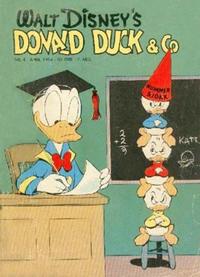 Cover Thumbnail for Donald Duck & Co (Hjemmet / Egmont, 1948 series) #4/1954
