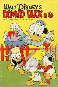 Cover for Donald Duck & Co (Hjemmet / Egmont, 1948 series) #2/1955