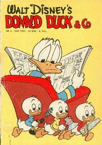 Cover Thumbnail for Donald Duck & Co (Hjemmet / Egmont, 1948 series) #6/1955