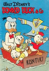 Cover for Donald Duck & Co (Hjemmet / Egmont, 1948 series) #9/1956