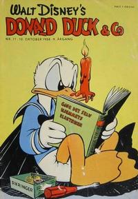 Cover for Donald Duck & Co (Hjemmet / Egmont, 1948 series) #11/1956