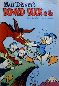 Cover for Donald Duck & Co (Hjemmet / Egmont, 1948 series) #9/1957
