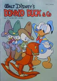 Cover Thumbnail for Donald Duck & Co (Hjemmet / Egmont, 1948 series) #11/1957