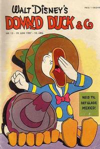 Cover for Donald Duck & Co (Hjemmet / Egmont, 1948 series) #13/1957