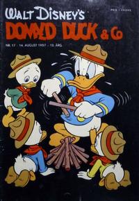 Cover Thumbnail for Donald Duck & Co (Hjemmet / Egmont, 1948 series) #17/1957