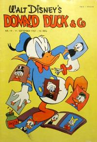 Cover for Donald Duck & Co (Hjemmet / Egmont, 1948 series) #19/1957
