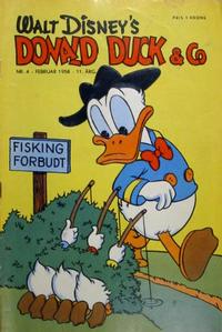 Cover for Donald Duck & Co (Hjemmet / Egmont, 1948 series) #4/1958