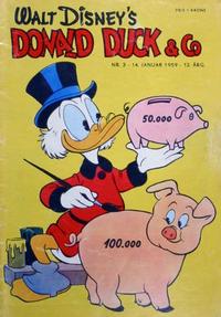 Cover Thumbnail for Donald Duck & Co (Hjemmet / Egmont, 1948 series) #3/1959