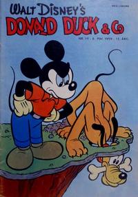 Cover for Donald Duck & Co (Hjemmet / Egmont, 1948 series) #19/1959