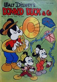 Cover for Donald Duck & Co (Hjemmet / Egmont, 1948 series) #21/1959