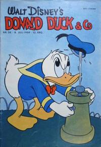 Cover Thumbnail for Donald Duck & Co (Hjemmet / Egmont, 1948 series) #28/1959