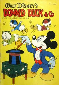 Cover Thumbnail for Donald Duck & Co (Hjemmet / Egmont, 1948 series) #33/1959