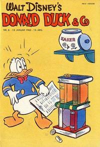Cover Thumbnail for Donald Duck & Co (Hjemmet / Egmont, 1948 series) #3/1960