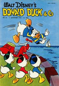 Cover for Donald Duck & Co (Hjemmet / Egmont, 1948 series) #37/1960