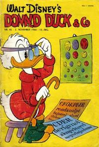 Cover for Donald Duck & Co (Hjemmet / Egmont, 1948 series) #45/1960