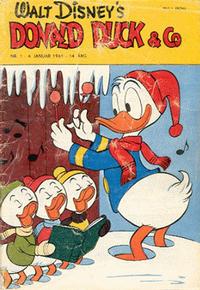 Cover for Donald Duck & Co (Hjemmet / Egmont, 1948 series) #1/1961