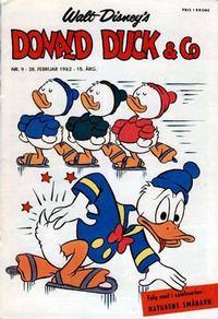 Cover for Donald Duck & Co (Hjemmet / Egmont, 1948 series) #9/1962