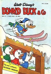 Cover Thumbnail for Donald Duck & Co (Hjemmet / Egmont, 1948 series) #10/1962