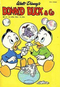 Cover for Donald Duck & Co (Hjemmet / Egmont, 1948 series) #15/1962
