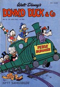 Cover Thumbnail for Donald Duck & Co (Hjemmet / Egmont, 1948 series) #25/1962