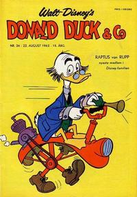 Cover Thumbnail for Donald Duck & Co (Hjemmet / Egmont, 1948 series) #34/1962