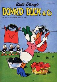 Cover for Donald Duck & Co (Hjemmet / Egmont, 1948 series) #38/1962