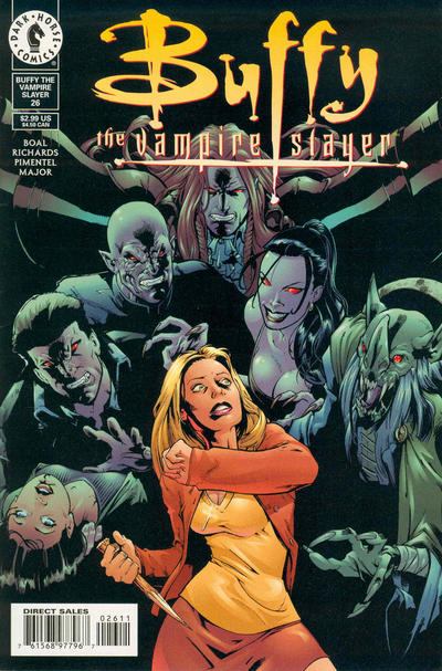 Cover for Buffy the Vampire Slayer (Dark Horse, 1998 series) #26 [Art Cover]