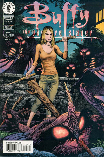 Cover for Buffy the Vampire Slayer (Dark Horse, 1998 series) #27 [Art Cover]