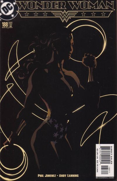 Cover for Wonder Woman (DC, 1987 series) #188 [Direct Sales]