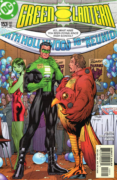 Cover for Green Lantern (DC, 1990 series) #153 [Direct Sales]
