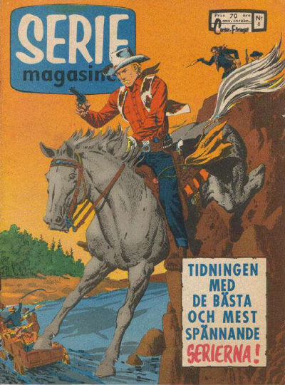 Cover for Seriemagasinet (Centerförlaget, 1948 series) #8/1962