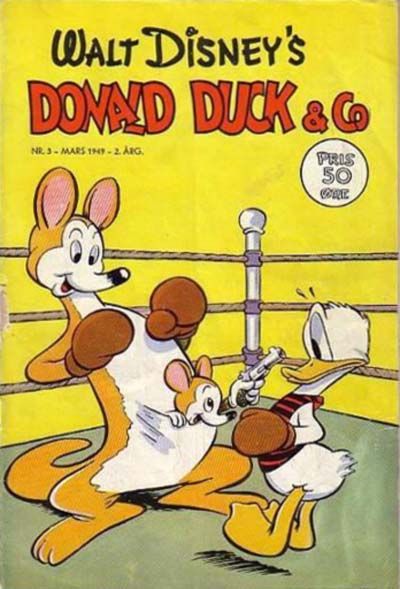 Cover for Donald Duck & Co (Hjemmet / Egmont, 1948 series) #3/1949