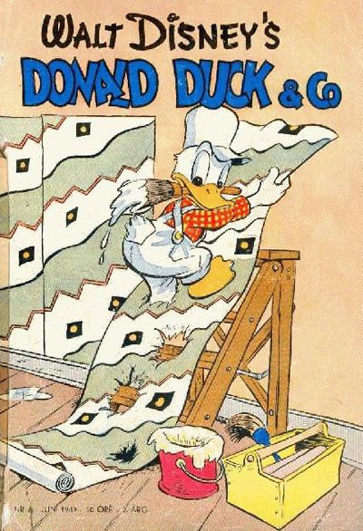 Cover for Donald Duck & Co (Hjemmet / Egmont, 1948 series) #6/1949